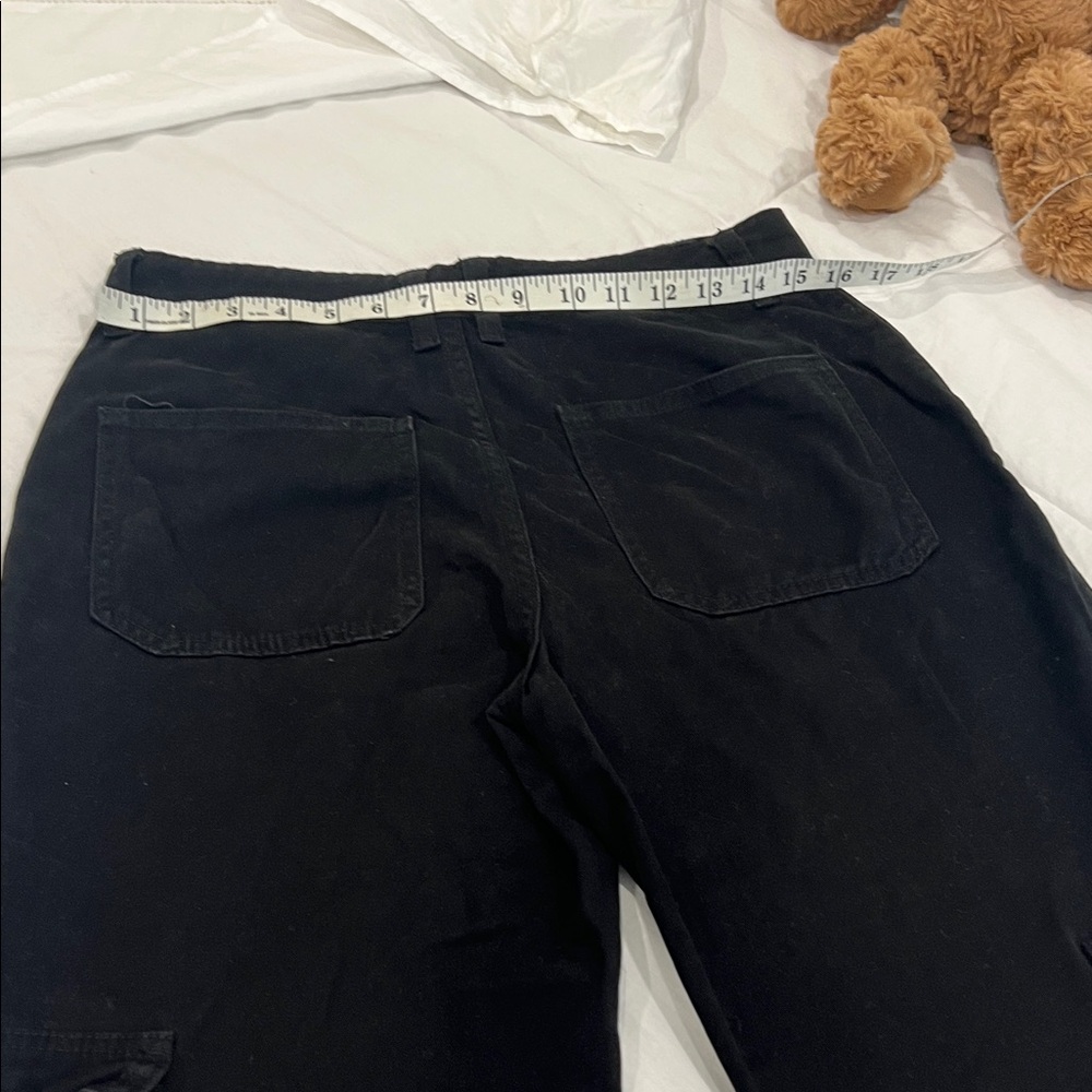 Black Cargo Pants - Picture 6 of 14